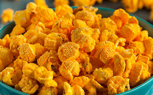 Cheddar Cheese popcorn